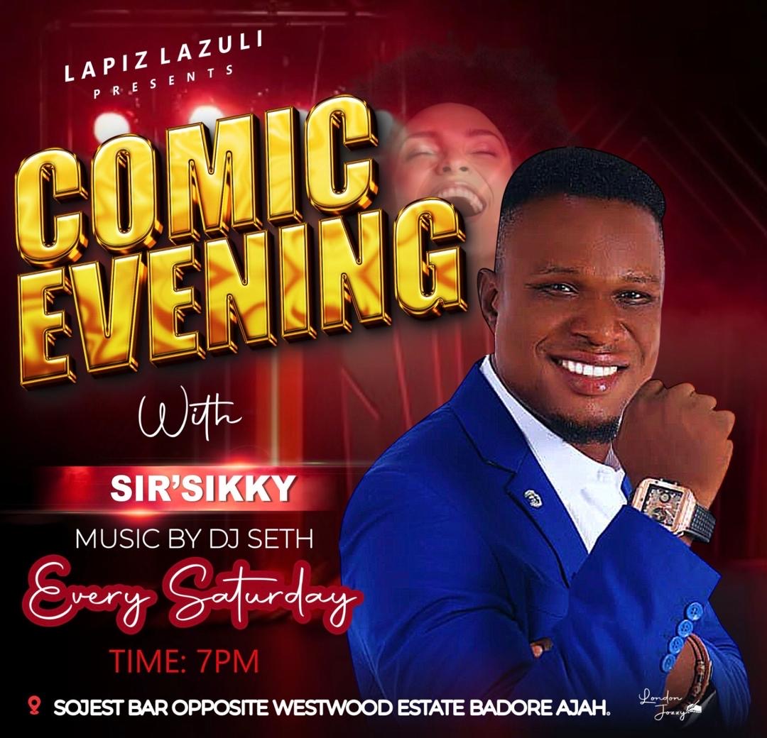 Comic evening with sir Zikky