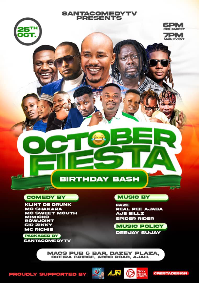 October fiesta Birthday Bash